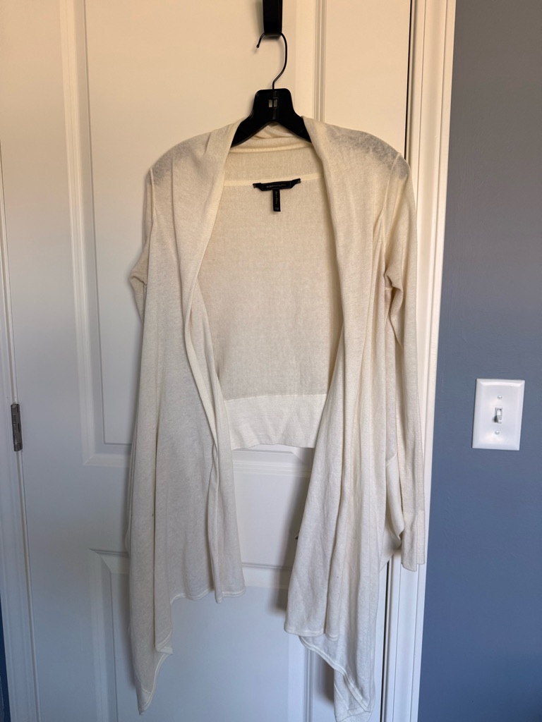 Excellent Condition Bcbgmaxazria Open-Front Women’s Cardigan Wrap (Cardi-Wrap)